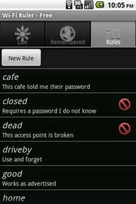 Wi-Fi Ruler - Free android App screenshot 1